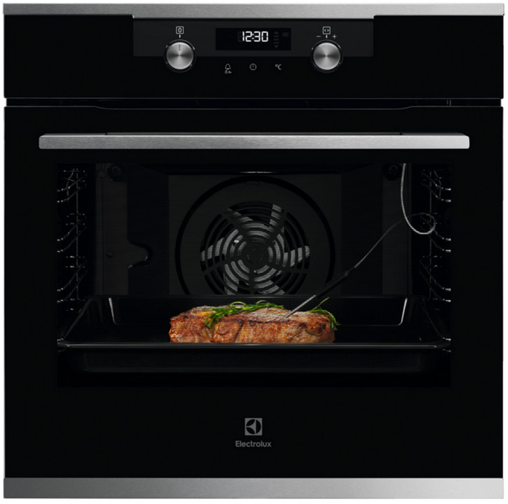 electrolux Four intégrable 72l 60cm a+ pyrolyse inox electrolux