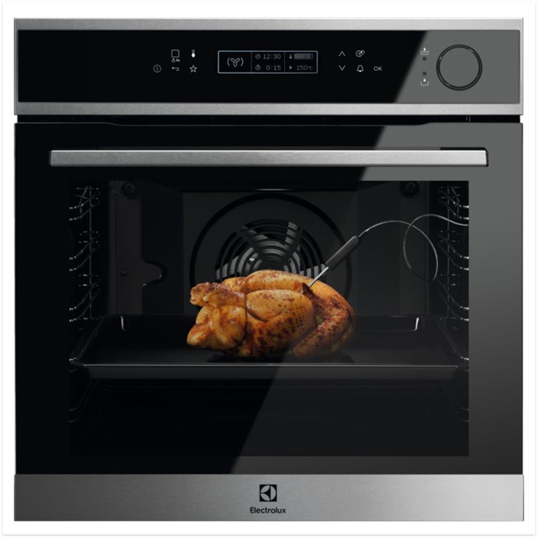electrolux Four intégrable combi vapeur 72l 60cm a+ pyrolyse inox electrolux
