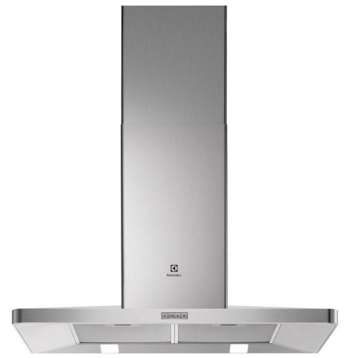 electrolux Hotte décorative murale 95cm 47db 603m³/h inox electrolux