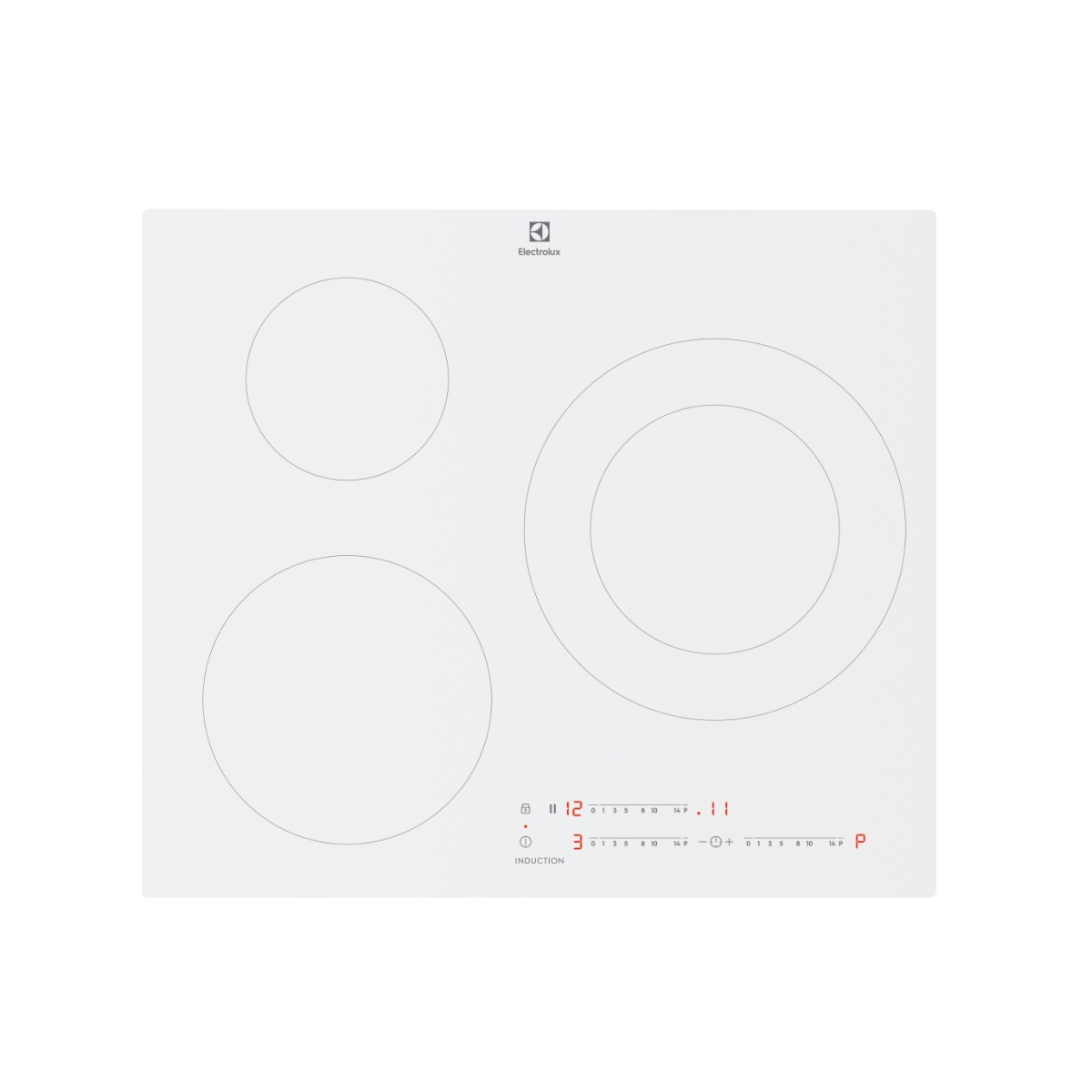 electrolux La table de cuisson à  induction 59cm 3 feux 7350w electrolux