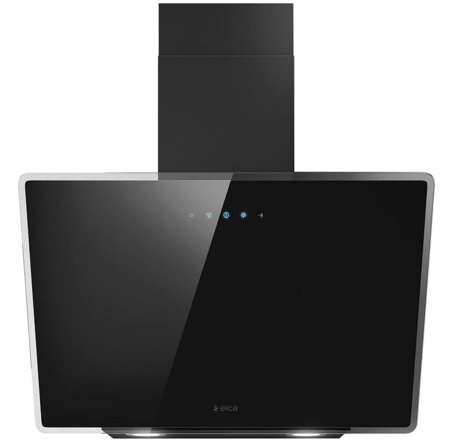 elica Hotte décorative inclinée 60cm 613m3/h noir elica