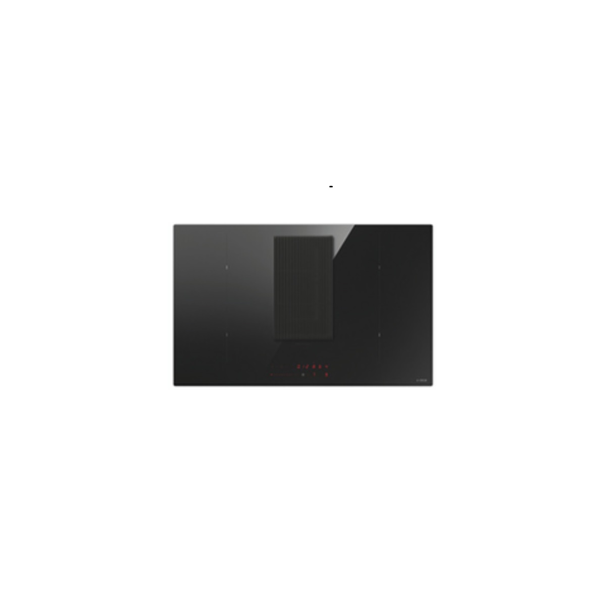 elica Table de cuisson aspirante induction 83cm 4 feux 7400w noir elica