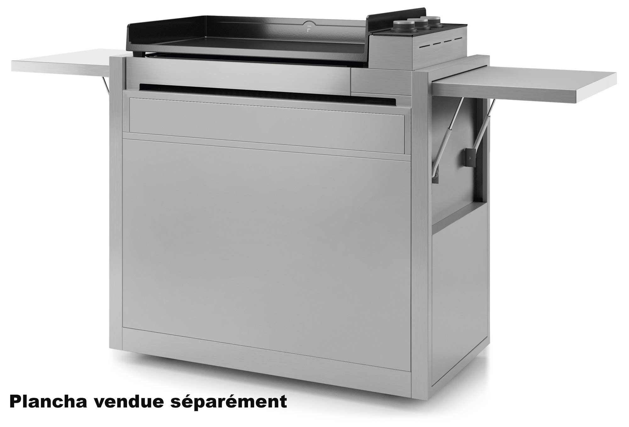 forge adour Chariot pour plancha inox forge adour
