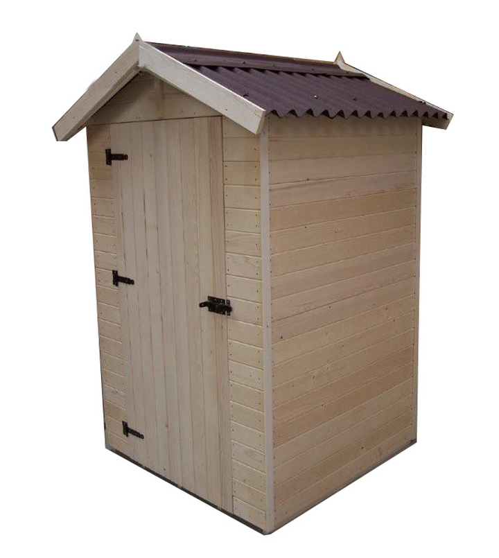 habrita Abri en panneau  avec plancher 2.03 m2 bois massif habrita