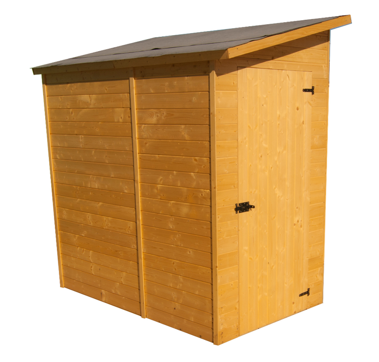 habrita Abri mural 2,27 m² bois massif habrita