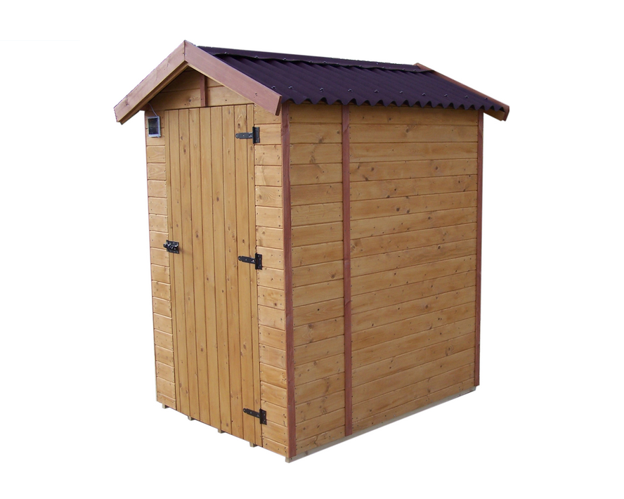 habrita Abri wc en panneaux 1.81 m² équipement lave-mains habrita