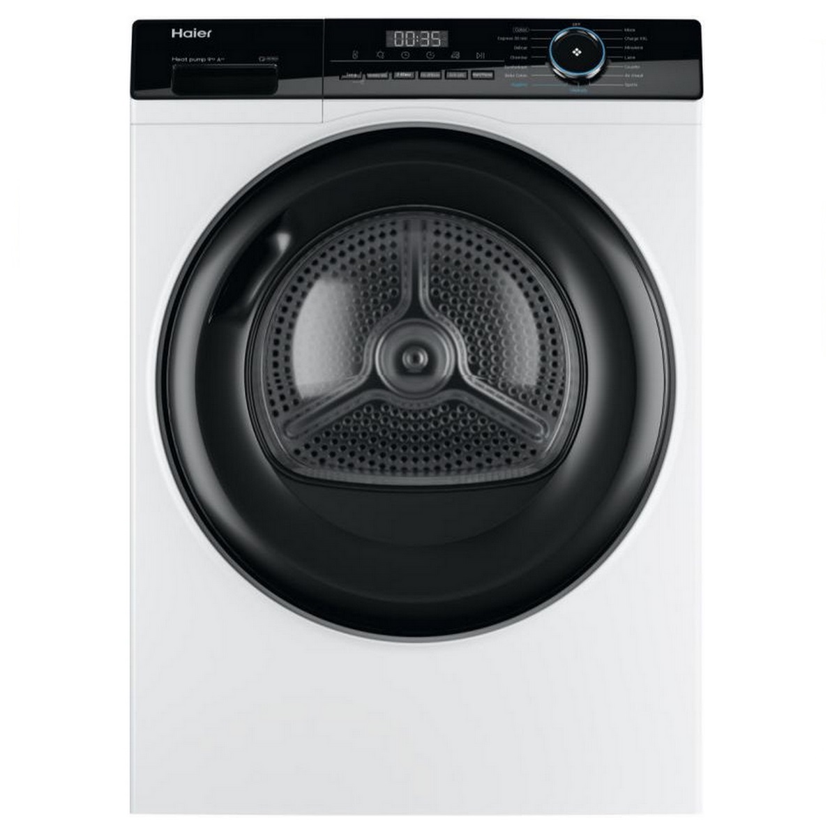 haier Sèche-linge pompe à chaleur avec condenseur 60cm 9kg blanc haier