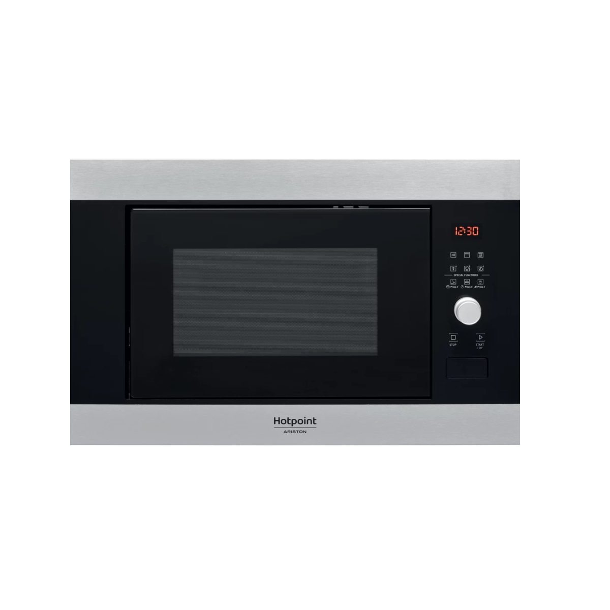 hotpoint Micro-ondes grill encastrable 25l 900w inox hotpoint