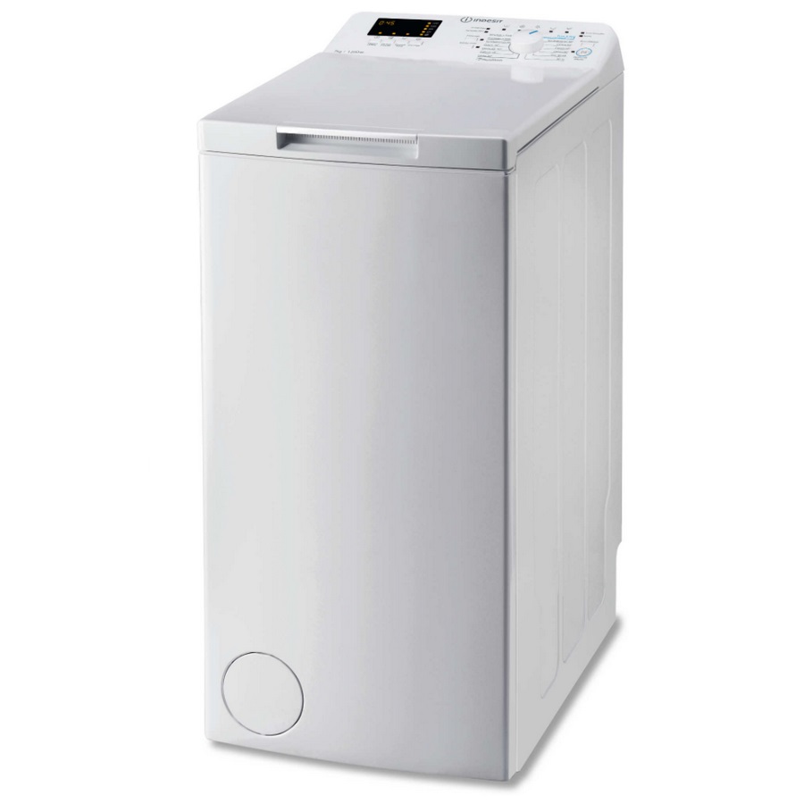 indesit lave-linge top 7kg 1200 tours/min btws72200frn
