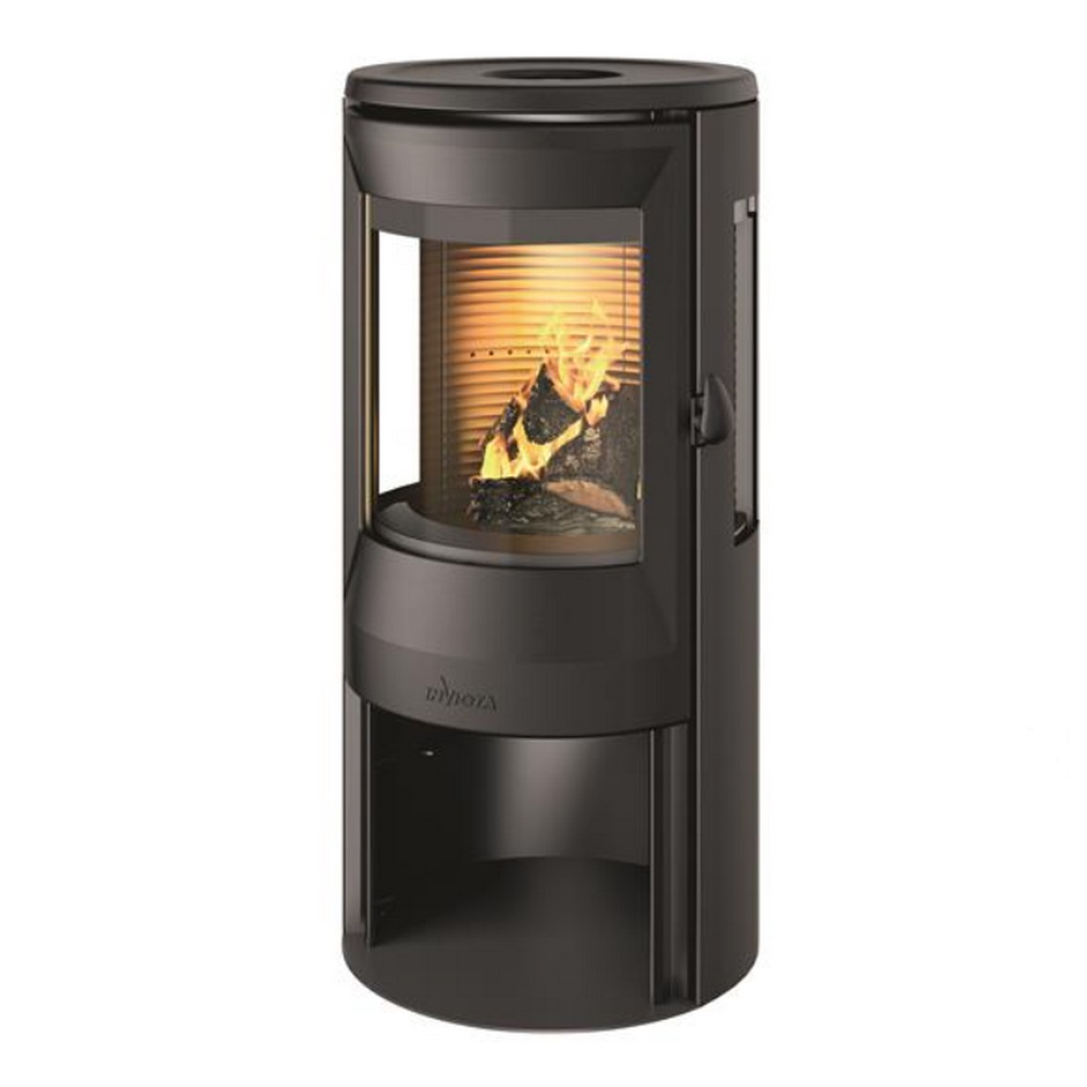 invicta Poêle à bois acier 8kw anthracite invicta