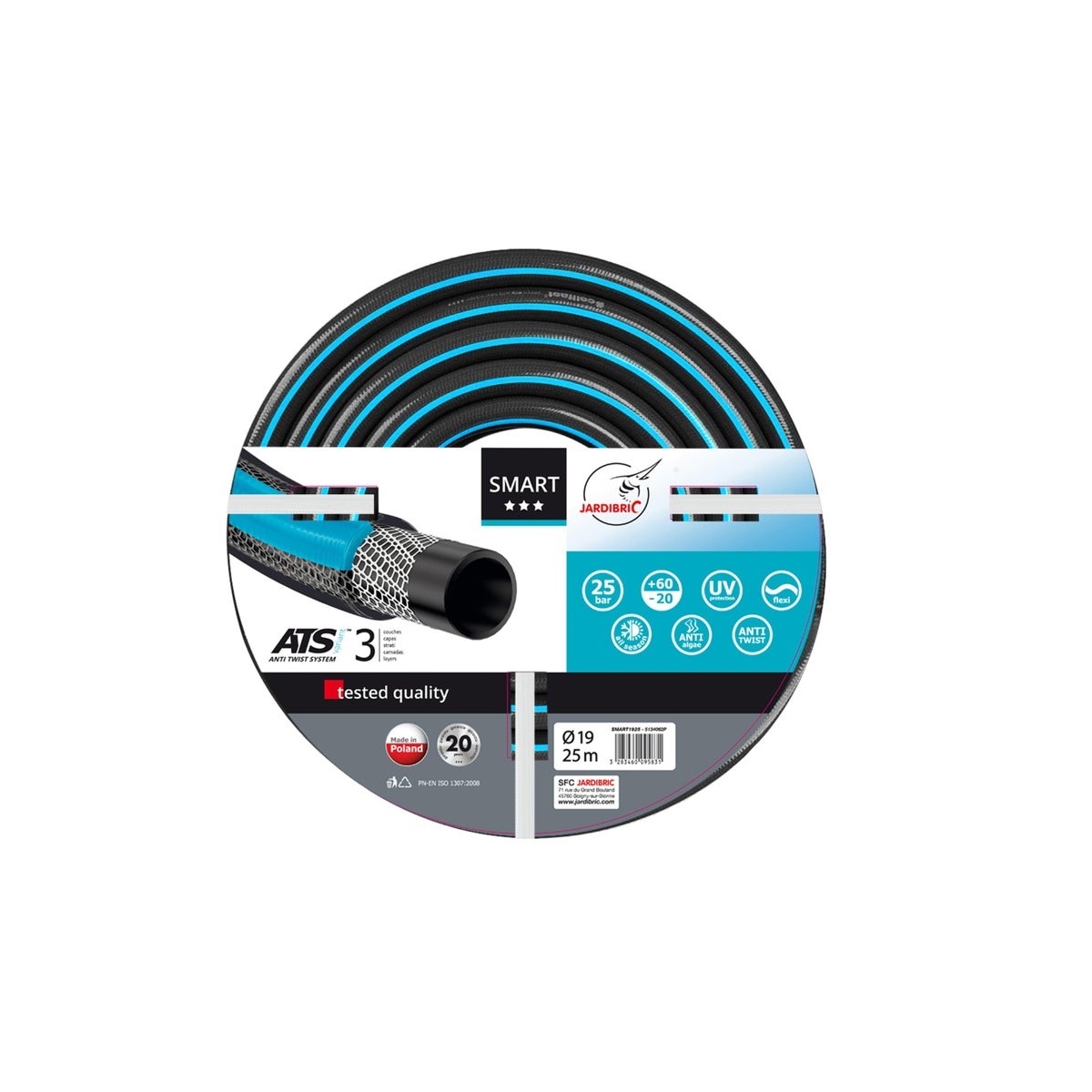 jardibric Tuyau d'arrosage 25m jardibric