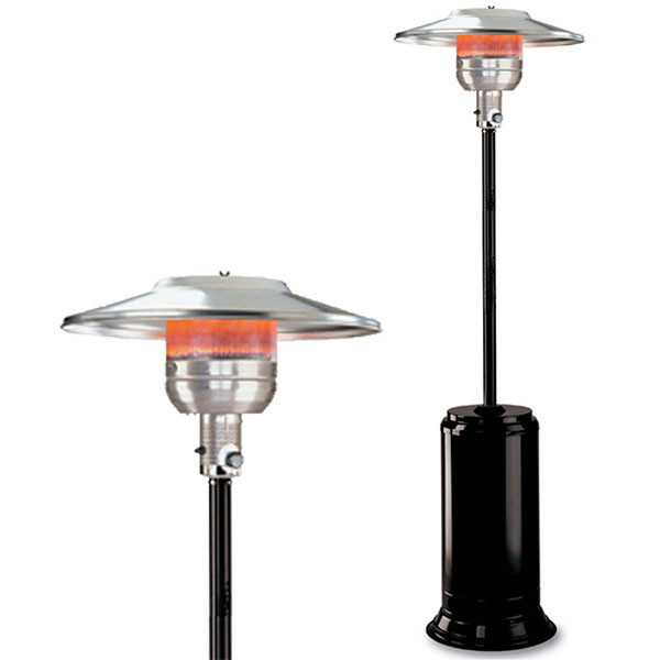 kemper Parasol chauffant à gaz 13kw noir kemper
