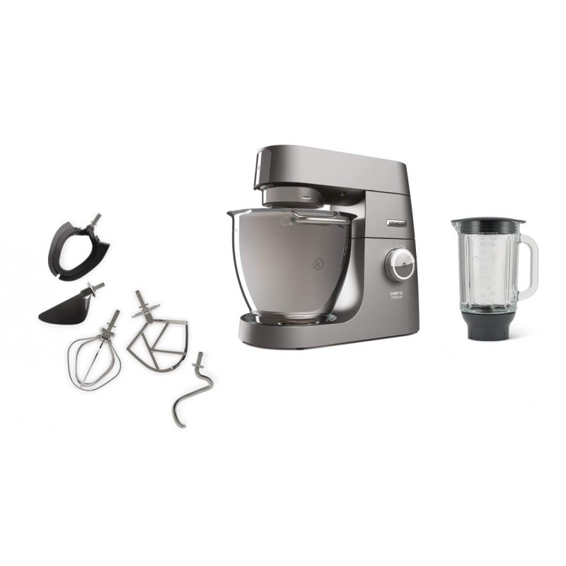kenwood Robot multifonctions 6.7l 1700w et blender 1.6l kenwood