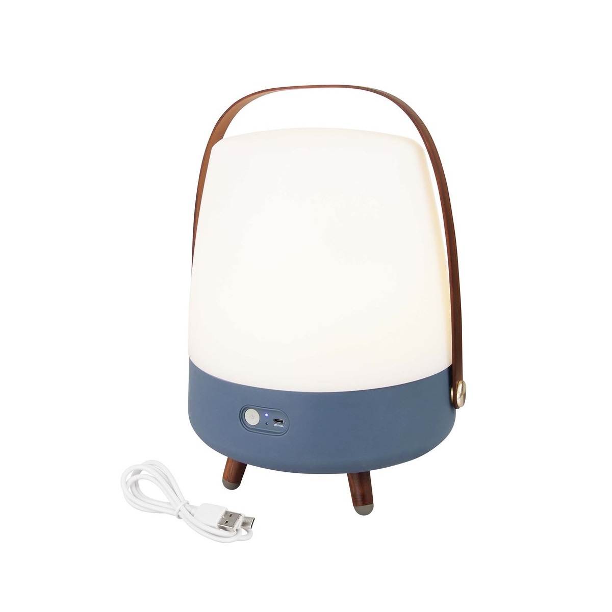 kooduu Enceinte portable et lampe led bleu kooduu
