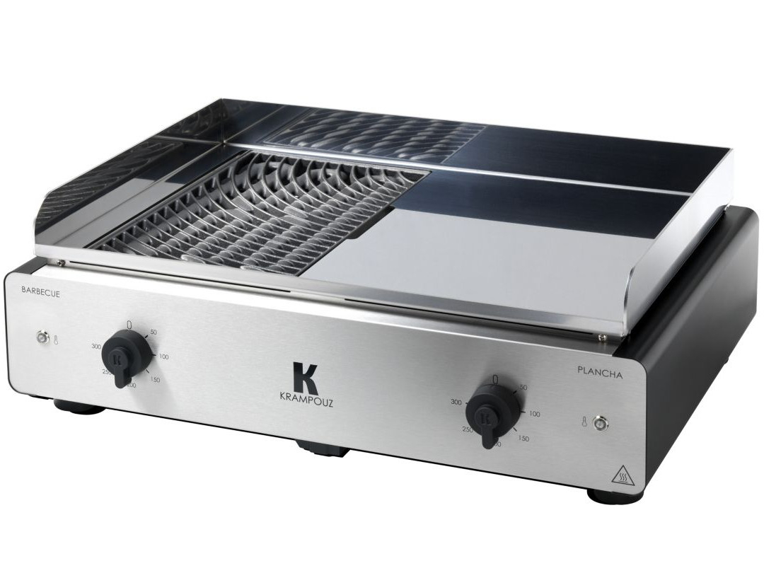 krampouz Duo électrique barbecue/plancha 3500w krampouz