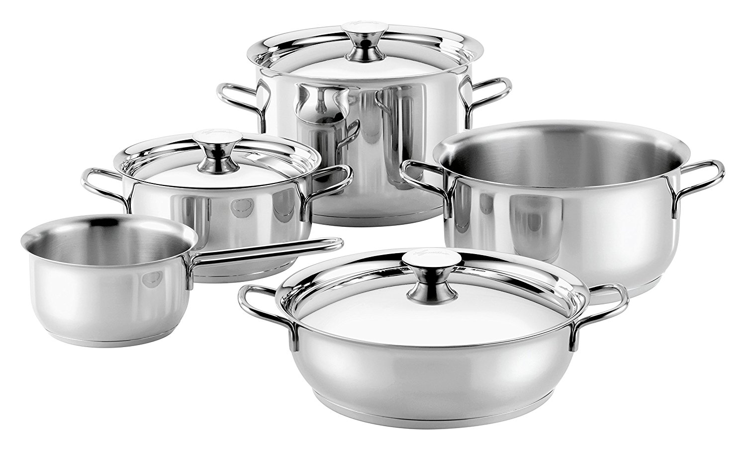 lagostina Batterie de cuisine 8 pièces inox lagostina