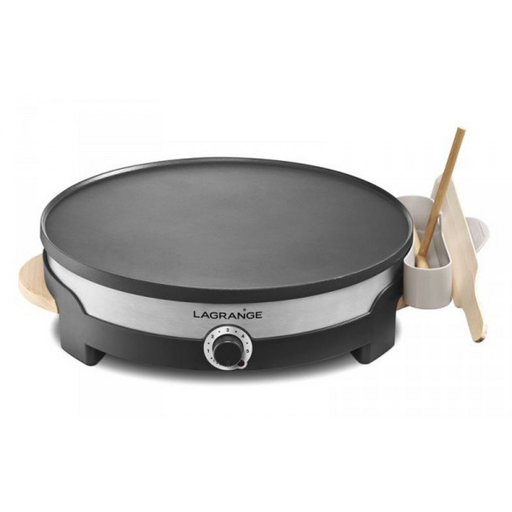 lagrange Crêpière fonte 35cm 1500w noir lagrange