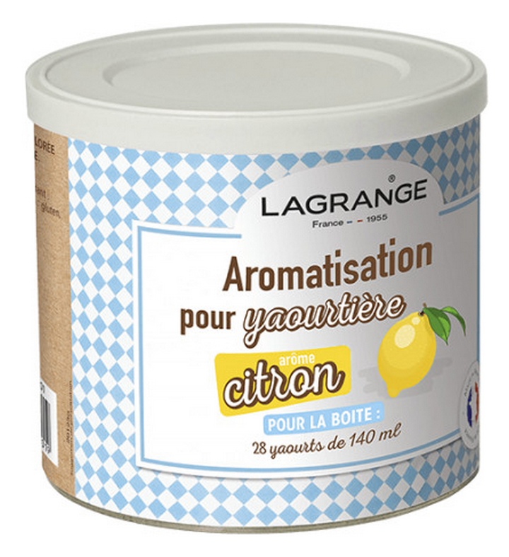 lagrange Pot de 425g arome citron pour yaourtière lagrange
