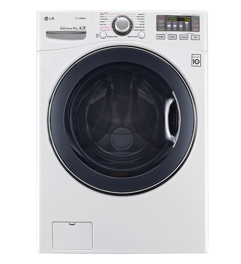 lg Lave-linge frontal 70cm 17kg 1100t a++ blanc lg
