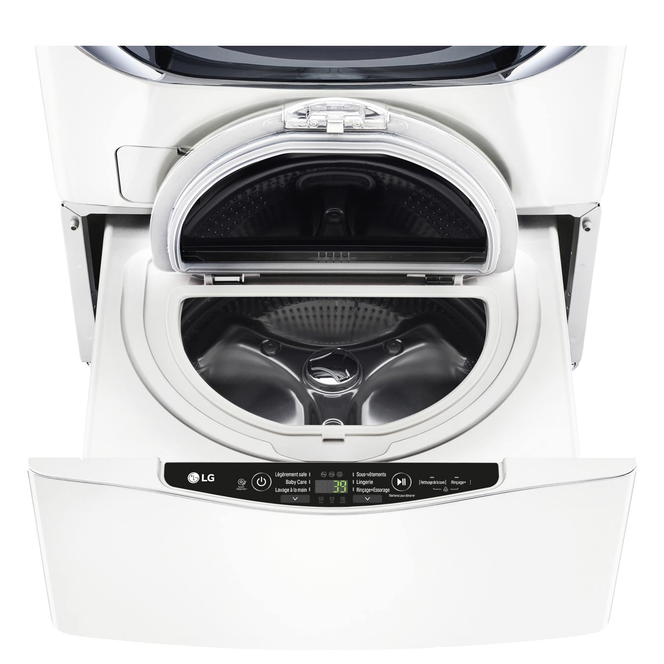 lg Mini lave-linge 70cm 3.5kg blanc lg