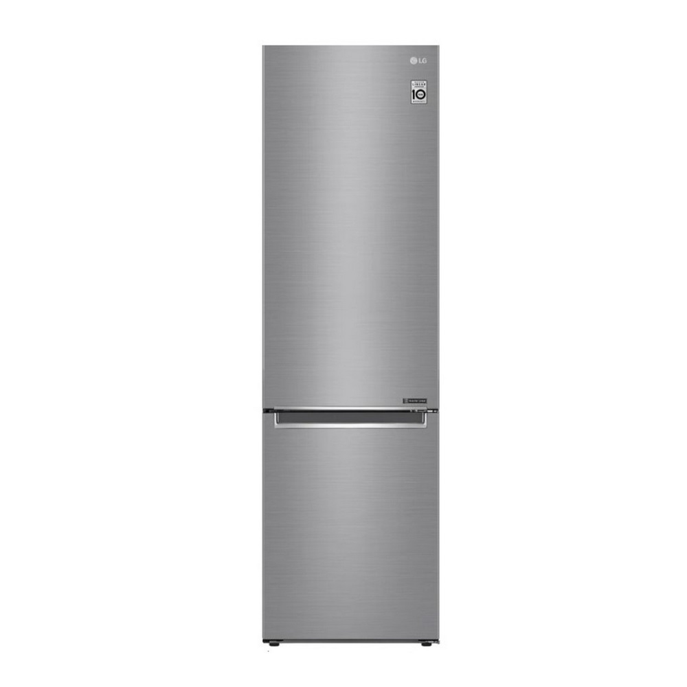 lg réfrigérateur combiné 60cm 384l inox gbb62pzjzn