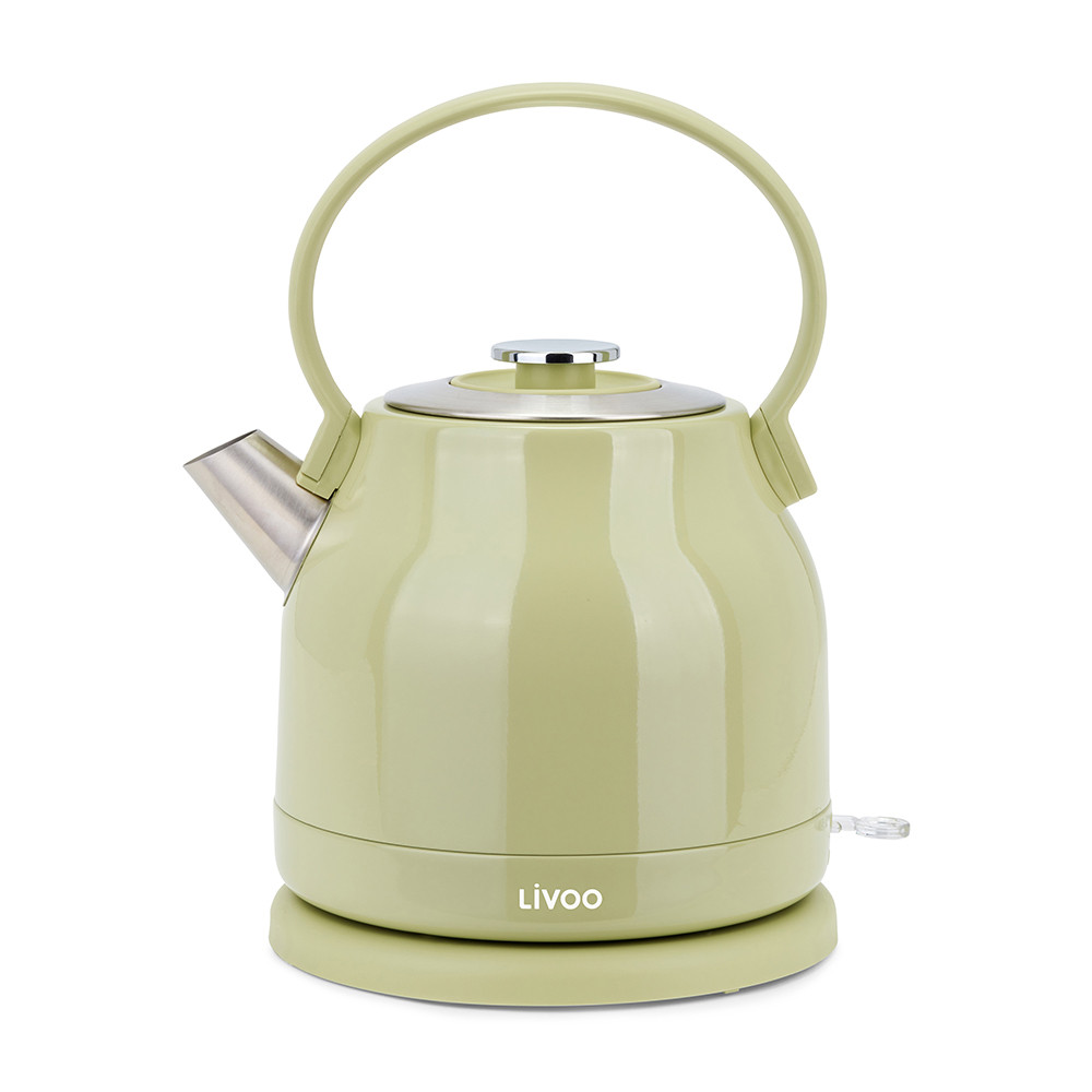 livoo Bouilloire électrique 1.5l 2200w vert/gris livoo