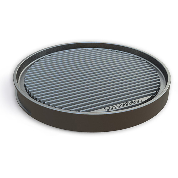 lotusgrill Plancha grill réversible 29cm pour barbecue lotusgrill lotusgrill