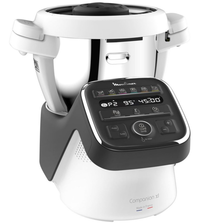 moulinex Robot cuiseur multifonctions 3l 1550w noir moulinex