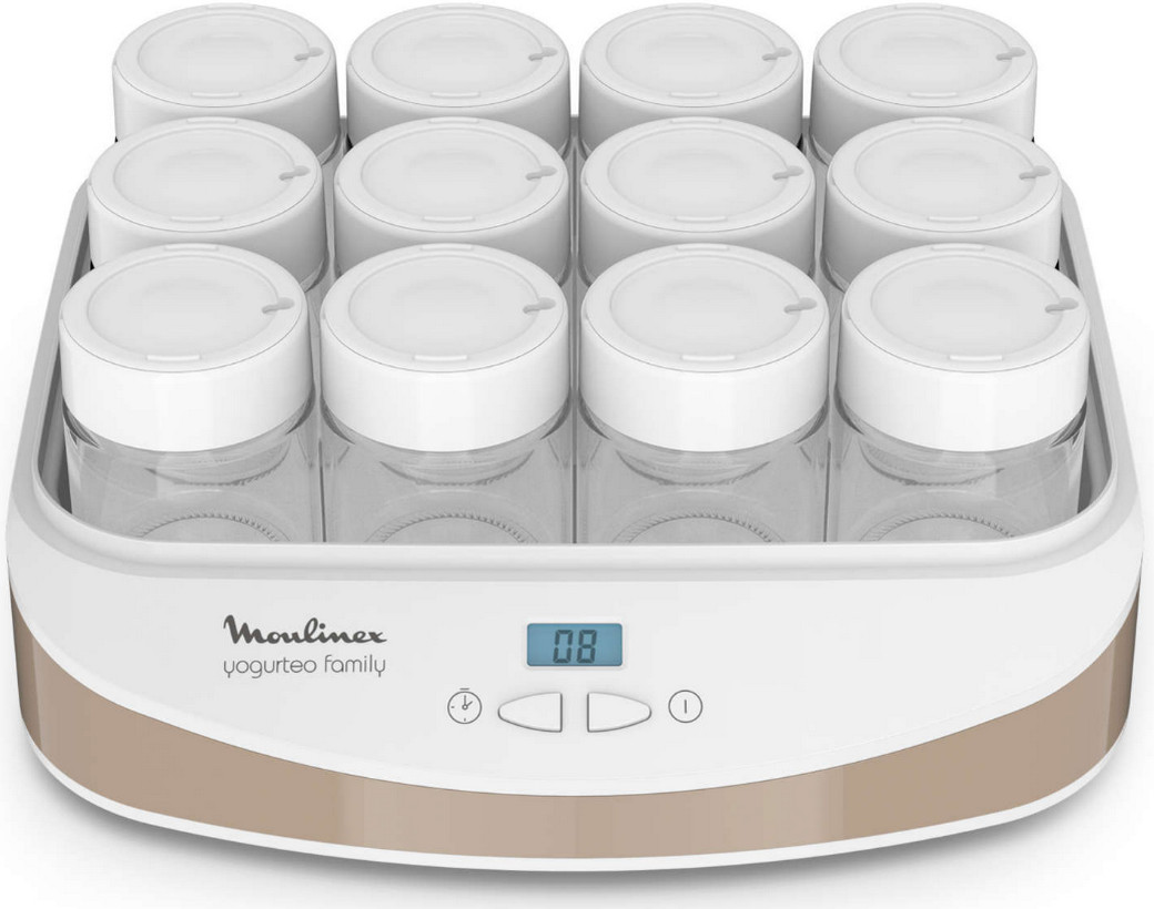 moulinex yaourtière 12 pots de 200ml 21w yg233a10