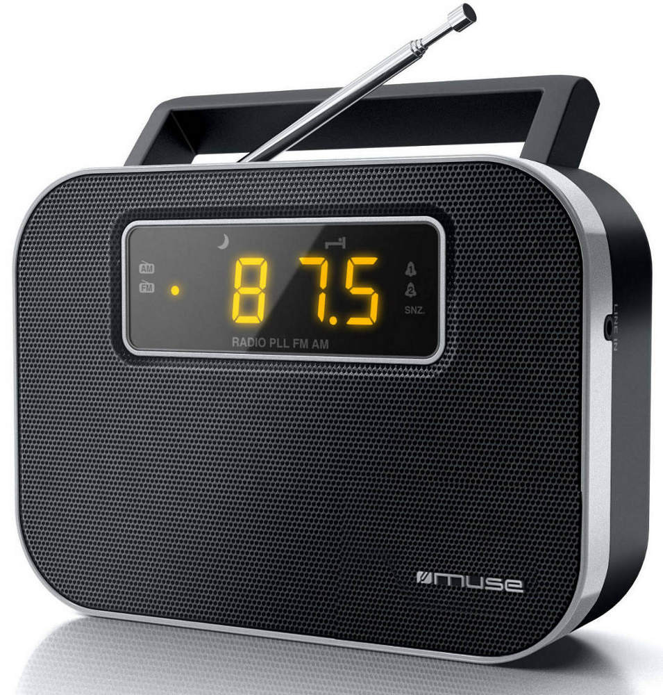 muse Radio portable noir muse