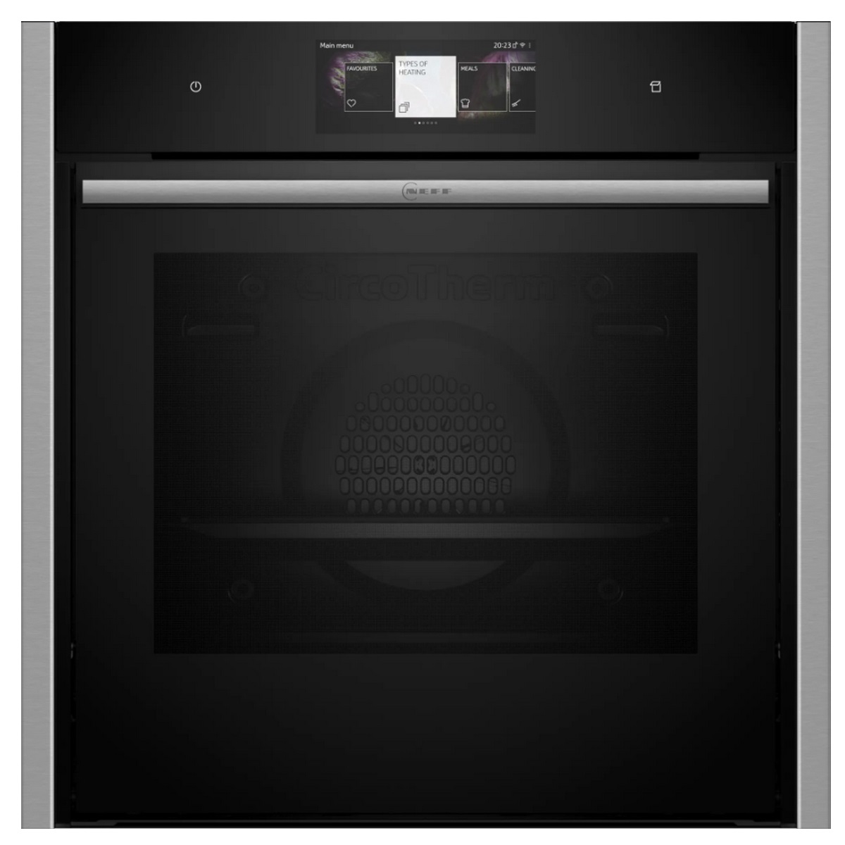 neff four intégrable combi vapeur 71l 60cm a+ ecoclean noir b64ft33n0