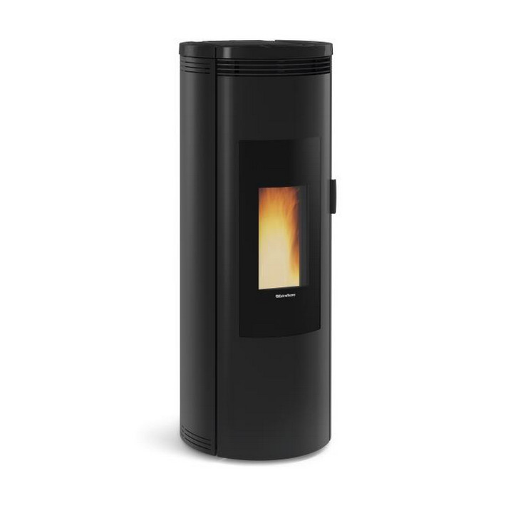 nordica extraflame Poêle à granulés de bois 8kw noir nordica extraflame