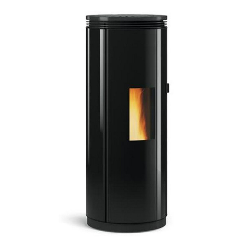 nordica extraflame Poêle à granulés de bois 8kw noir nordica extraflame