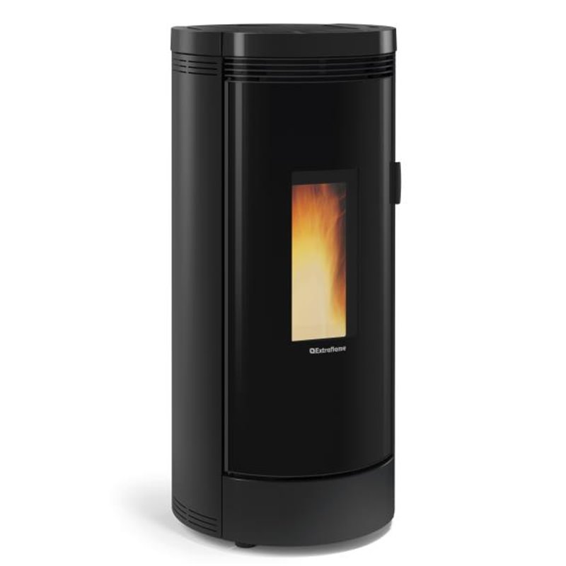 nordica extraflame Poêle à granulés de bois 9kw noir nordica extraflame