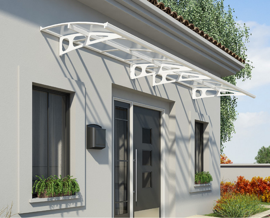 palram Marquise transparente 139x447cm blanc palram