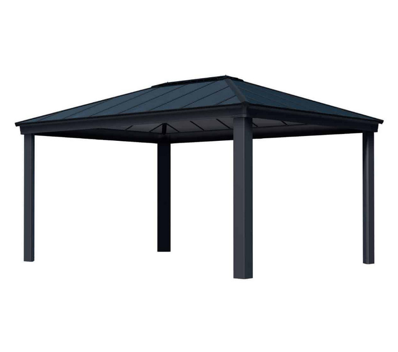 palram gazebo de jardin 487,5x363,5cm gris 706082