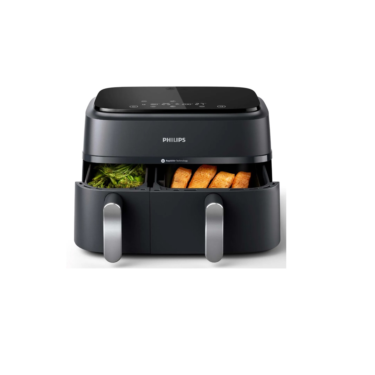 philips Friteuse sans huile 9l 2750w noir philips