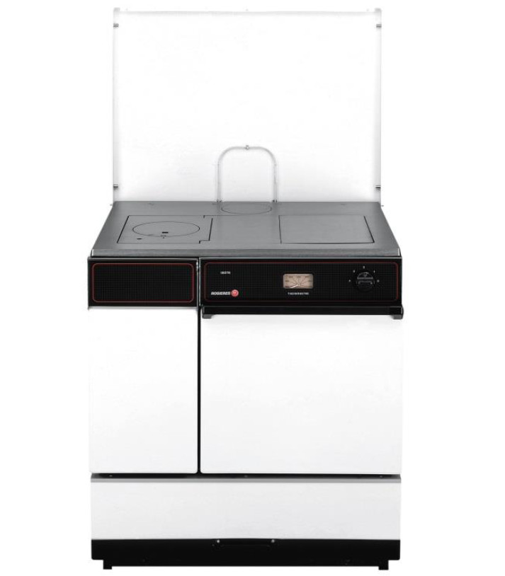 rosieres Cuisinière bois/charbon 11kw blanc rosieres