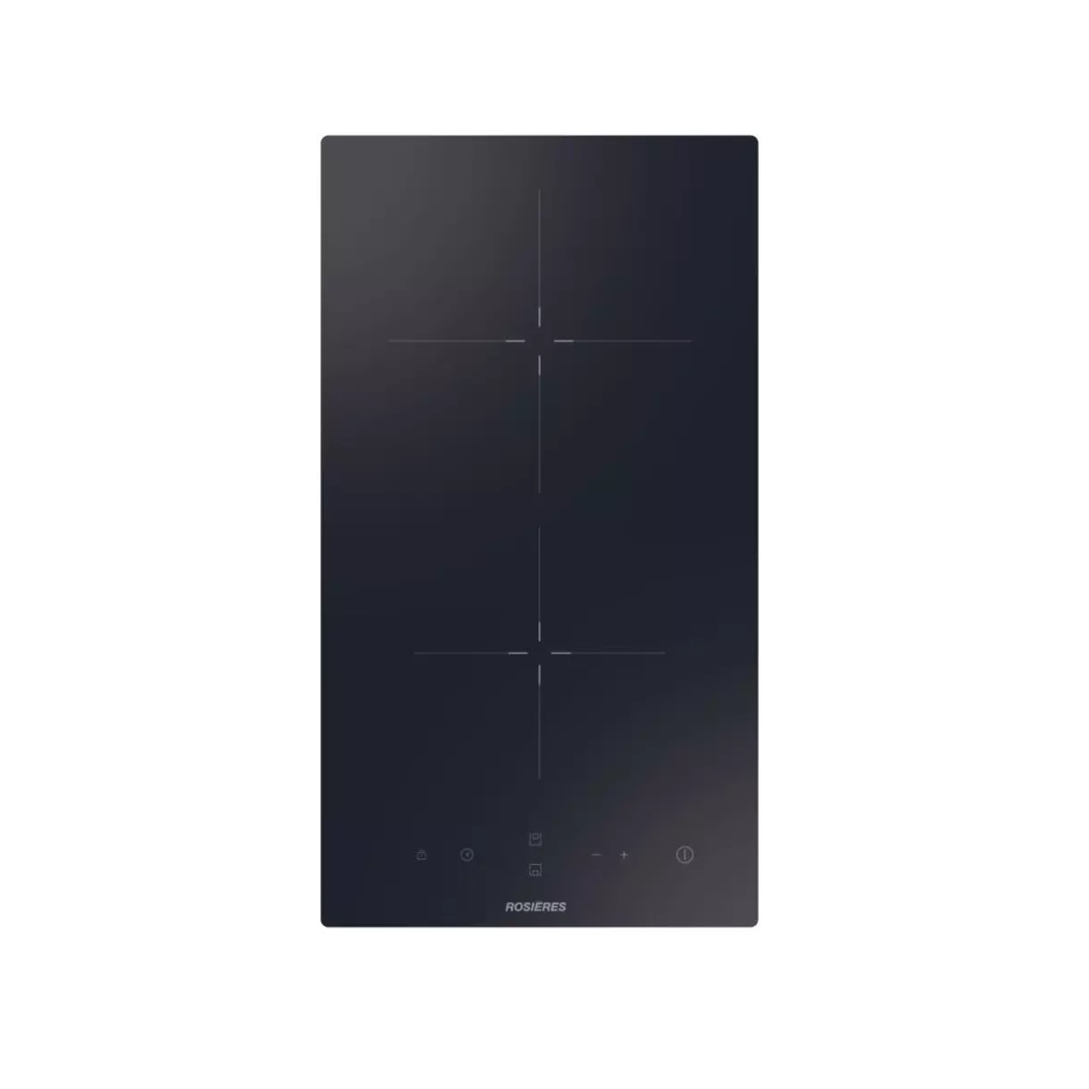 rosieres Table de cuisson vitrocéramique 28cm 2 feux 2900kw noir rosieres