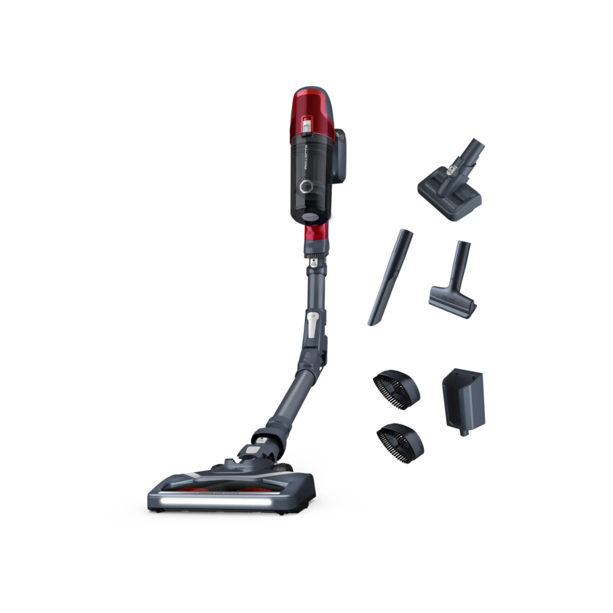 rowenta Aspirateur balai rechargeable 18v rouge/gris rowenta