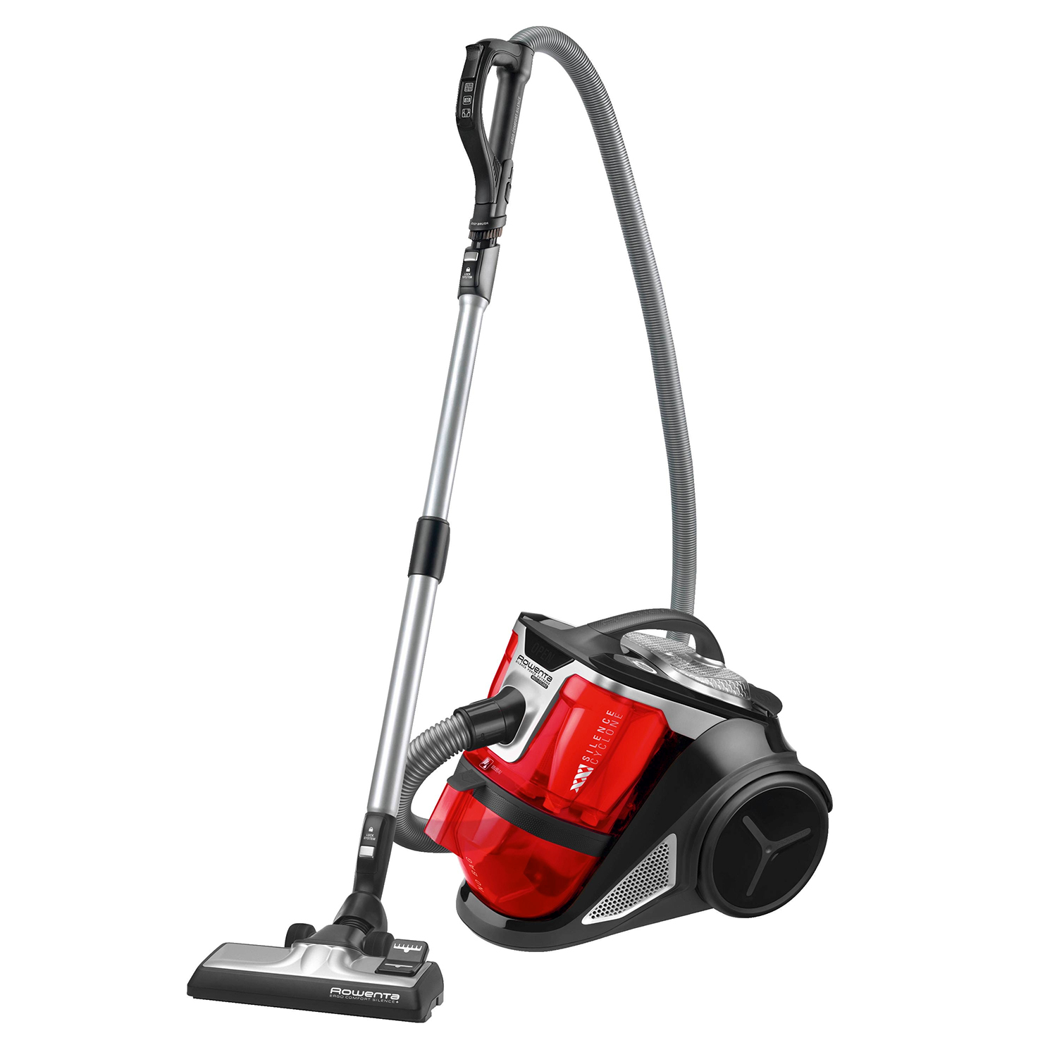 rowenta Aspirateur sans sac 68db rouge rowenta