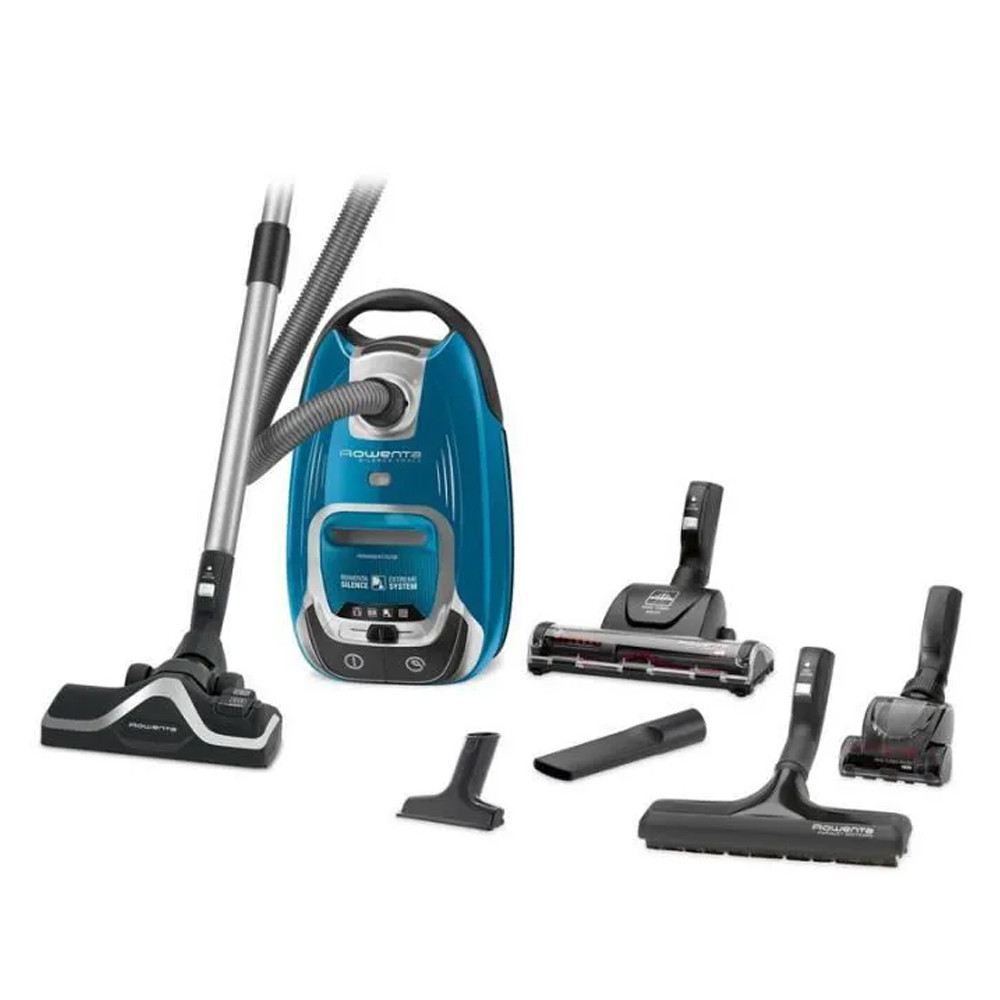rowenta Aspirateur traineau 550w 66db bleu rowenta
