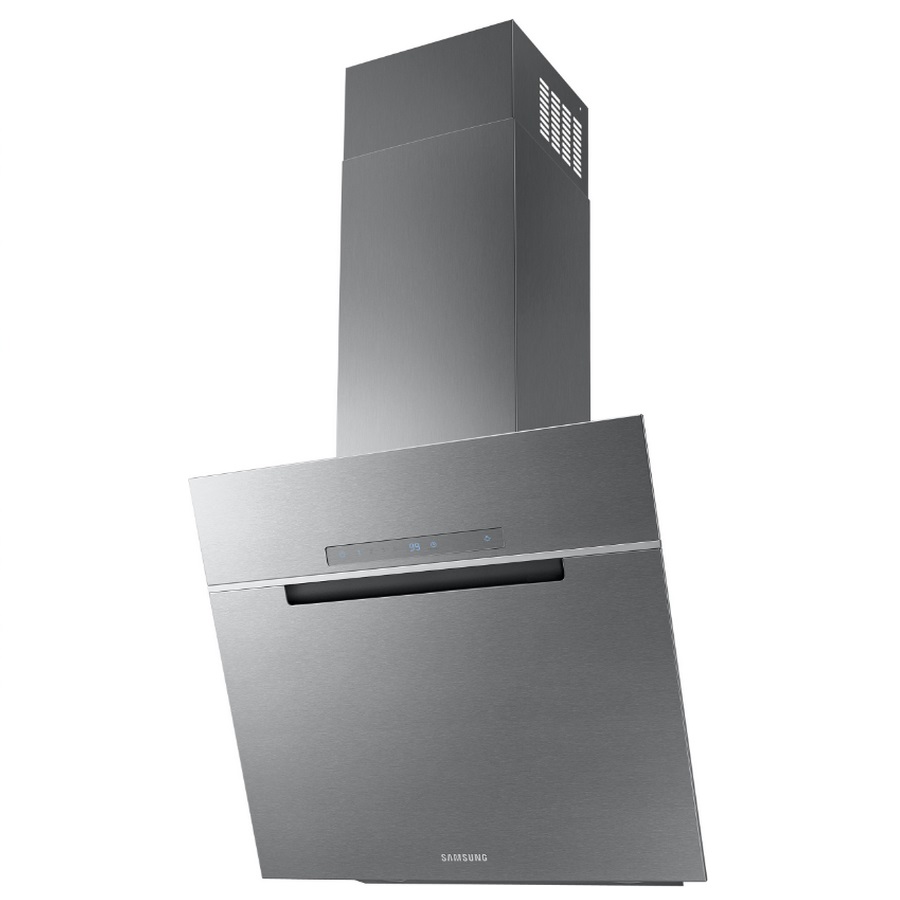 samsung Hotte décorative inclinée 60cm 585m3/h inox samsung
