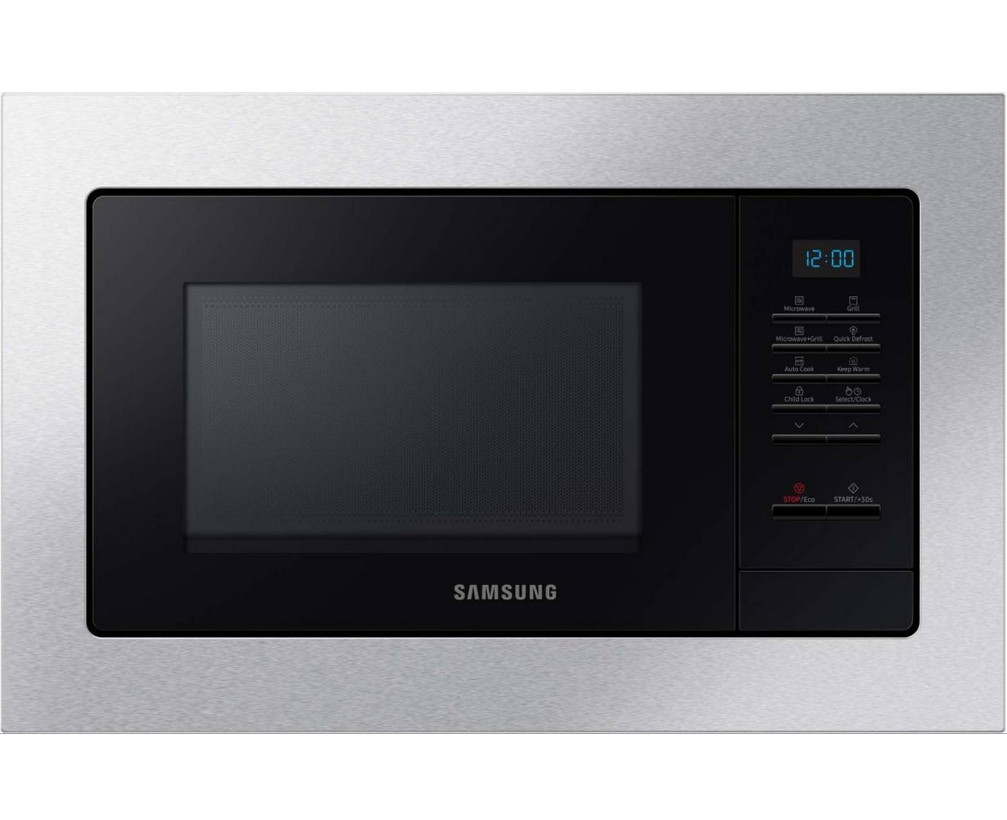 samsung Micro-ondes grill encastrable 20l 850w inox samsung