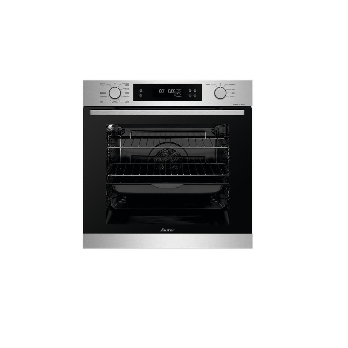 sauter Four intégrable multifonction 73l 60cm a+ pyrolyse inox sauter