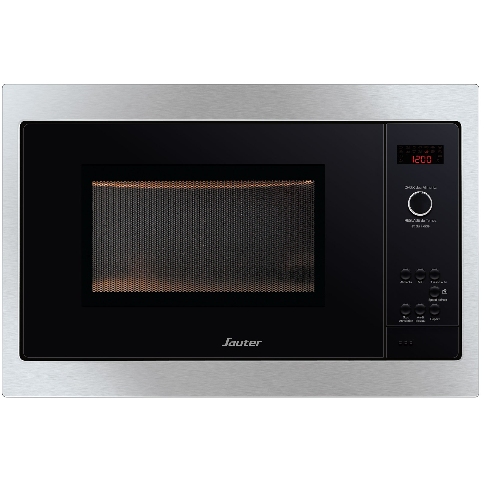 sauter Micro-ondes encastrable 26l 900w noir sauter
