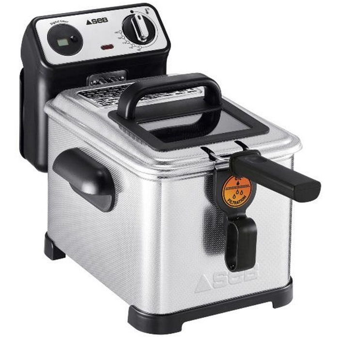 seb Friteuse semi-professionnelle 4l 2300w inox seb