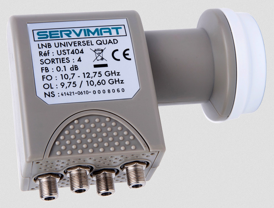 servimat Lnb universel quad servimat