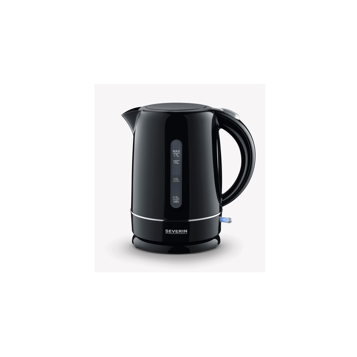 severin Bouilloire sans fil 1.7l 2200w noir severin