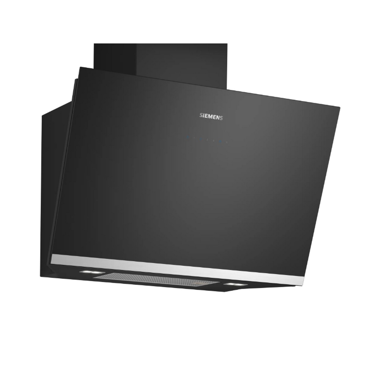 siemens Hotte décorative inclinée 80cm 432m3/h noir siemens